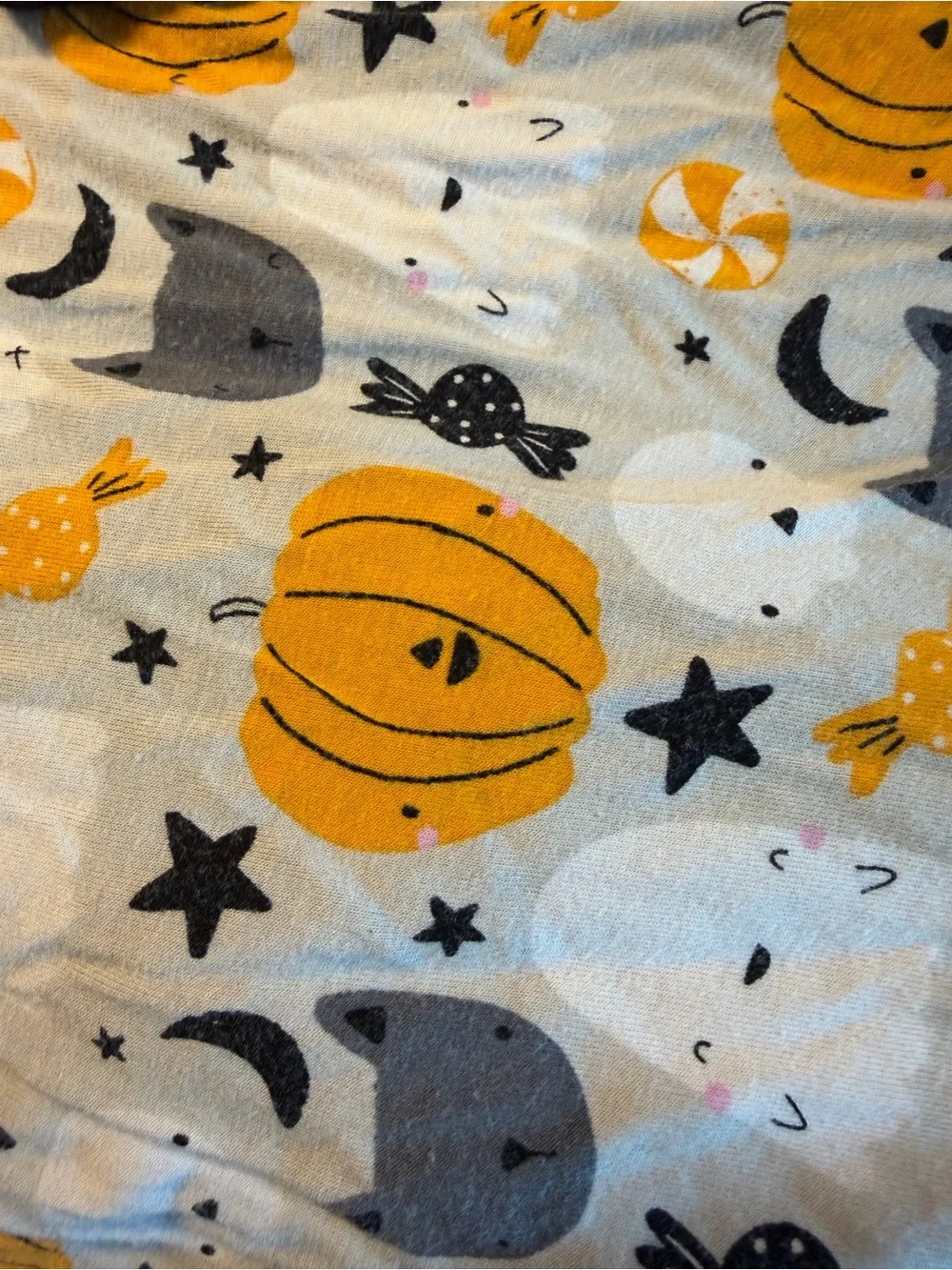 Little Sleepies Halloween Print 0-3 months